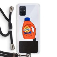 Ultra Sensitive: Samsung Galaxy A71 Transparant Hoesje met koord