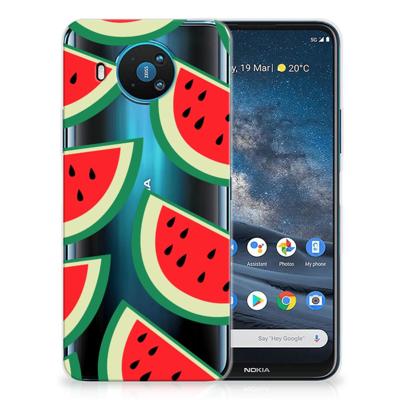 Nokia 8.3 | Siliconen Case | Watermelons