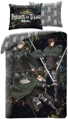 Attack on Titan Final Dekbedovertrek 140 x 200 cm polyester
