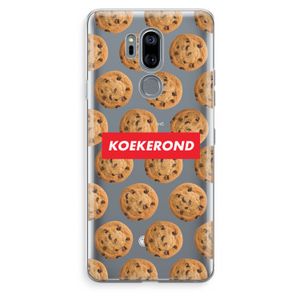 Koekerond: LG G7 Thinq Transparant Hoesje
