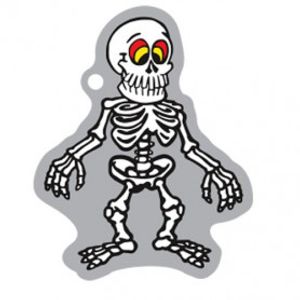 Halloween - Shakes het Skelet travel tag