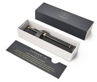 Parker IM vulpen Cartridgevulsysteem Zwart, Goud 1 stuk(s) - thumbnail