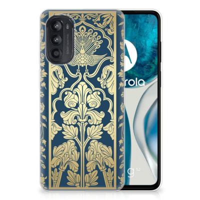 Motorola Moto G52/G82 | TPU Case | Beige Flowers