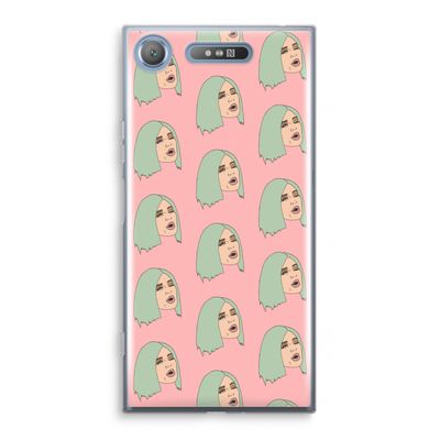 King Kylie: Sony Xperia XZ1 Transparant Hoesje