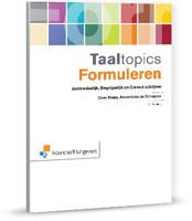 Taaltopics formuleren (Paperback)