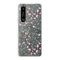 Sierlijke bloemen: Sony Xperia 1 III Transparant Hoesje