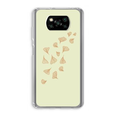 Falling Leaves: Xiaomi Poco X3 Pro Transparant Hoesje