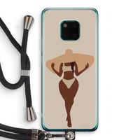 Let's get salty: Huawei Mate 20 Pro Transparant Hoesje met koord