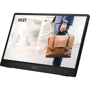 MSI Pro MP161 E2 Draagbare monitor Zwart 39,6 cm (15.6") LED 1920 x 1080 Pixels