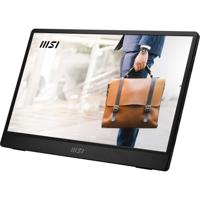 MSI Pro MP161 E2 Draagbare monitor Zwart 39,6 cm (15.6") LED 1920 x 1080 Pixels - thumbnail