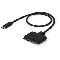 StarTech.com USB 3.1 Gen 2 (10Gps) adapter kabel voor 2,5 SATA schijven met USB-C - thumbnail