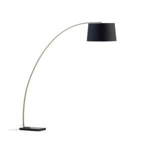 Kave Home Vloerlamp Juhe - Zwart/Goud