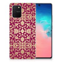 Siliconen Hoesje Samsung Galaxy S10 Lite Barok Pink - thumbnail