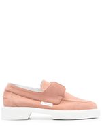 Le Silla mocassins Yatch en daim - Rose