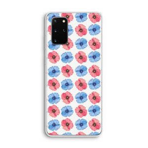 Klaproosjes: Samsung Galaxy S20 Plus Transparant Hoesje