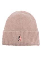 Moncler Grenoble bonnet à logo brodé - Tons neutres