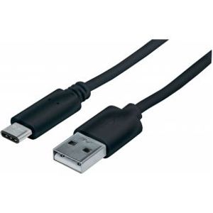 Manhattan 1m, USB 2.0-A/USB-C