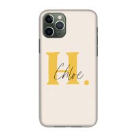 Amber Script: Volledig geprint iPhone 11 Pro Hoesje