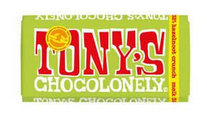 Tony's Chocolonely - Melk Hazelnoot Crunch 180 Gram 15 Stuks