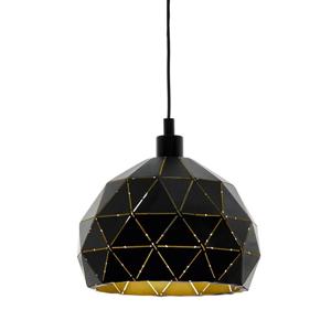 Eglo HanglampRoccaforte 40cm zwart met goud - 97841