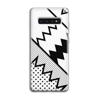 Pop Art #5: Samsung Galaxy S10 4G Transparant Hoesje