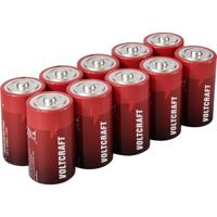 VOLTCRAFT VC-16107980 D batterij (mono) Alkaline 1.5 V 18000 mAh 10 stuk(s)