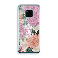 Kindness matters: Huawei Mate 20 Pro Transparant Hoesje