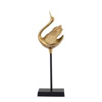 Joycee Gouden Gegoten Aluminium Zwaan Standbeeld