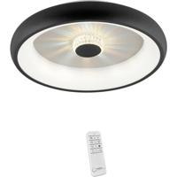 Just Light 14384-18 VERTIGO LED-plafondlamp LED 29 W Zwart