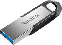 SanDisk ULTRA FLAIR USB flash drive 64 GB USB Type-A 3.0 Zwart, Zilver - thumbnail