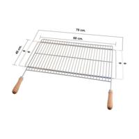 Grill Sauvic Verzonken staal 60 x 40 cm