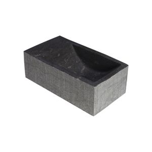 Forzalaqua Kalmar XS Hardsteen Gefrijnd Met Kraangat Links 29X16X10 cm