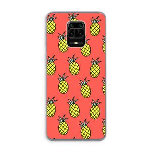 Ananas: Xiaomi Redmi Note 9 Pro Transparant Hoesje