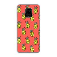 Ananas: Xiaomi Redmi Note 9 Pro Transparant Hoesje