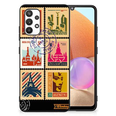 Samsung Galaxy A32 4G | A32 5G Enterprise Editie TPU Backcover Postzegels