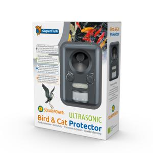 Superfish Ultrasoon Bird&Cat Protector - Eco-vriendelijke Vijverbescherming op Zonne-Energie (USB-Oplaadbaar)