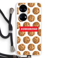 Koekerond: Huawei P50 Transparant Hoesje met koord