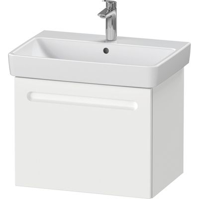 Wastafelkast Duravit No.1 Met. 1 Lade 59x42.6x47.8 cm Met Geïntegreerde greep Mat Wit Duravit