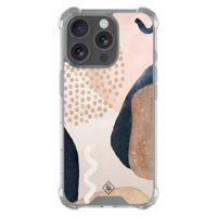 iPhone 16 Pro Max shockproof hoesje - Abstract dots