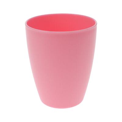 Drinkbekers van onbreekbaar kunststof - 340 ml - roze - kinderen
