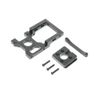 Losi - Motor Mount w Adapter Black DBXL-E (LOS252058) - thumbnail