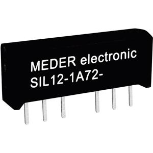 StandexMeder Electronics SIL12-1A72-71D Reedrelais 1x NO 12 V/DC 0.5 A 10 W SIL-4