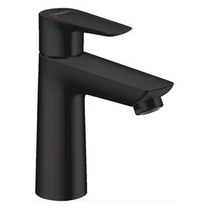 Hansgrohe Wastafelmengkraan Talis E 110 Eengreeps Zonder Afvoer Mat Zwart