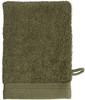 The One Towelling TH1340 Organic Washcloth - Olive Green - 16 x 21 cm