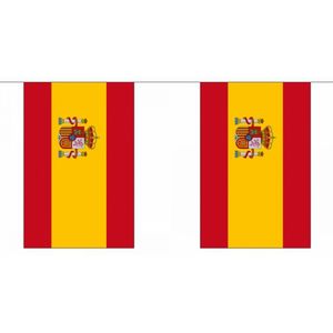 Luxe Spanje vlaggenlijn 9 meter