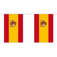 Luxe Spanje vlaggenlijn 9 meter
