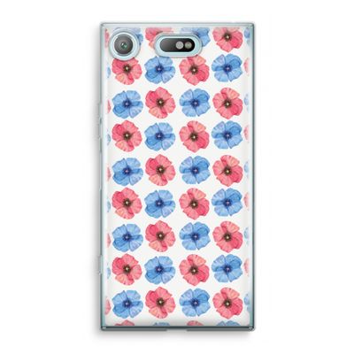 Klaproosjes: Sony Xperia XZ1 Compact Transparant Hoesje