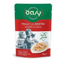 OASY More Love Chicken with duck - nat kattenvoer - 70g
