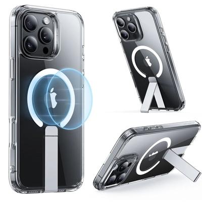 iPhone 16 Pro Boost Flickstand Case (HaloLock) - Clear