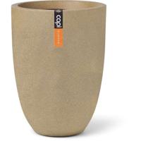 Elegante lage vaas - CAPI EUROPE - Gladde NL - 34 x 46 cm - Beige